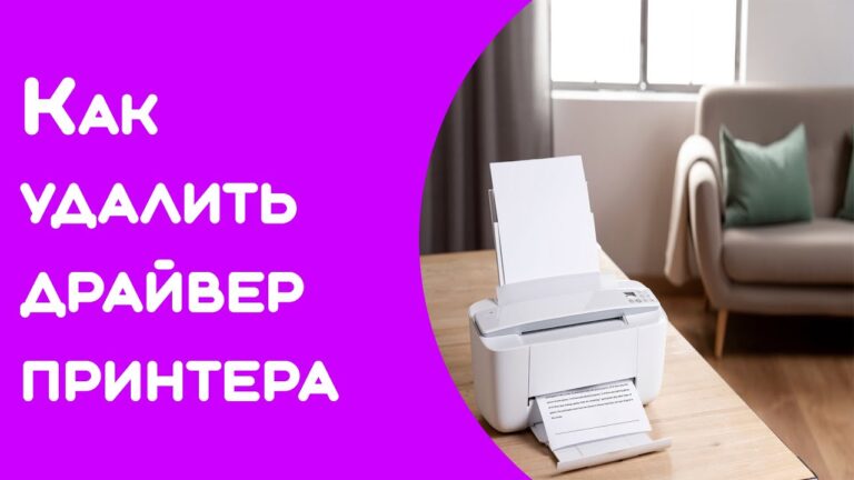 Полное удаление принтера из Windows 10/11: Пошаговая инструкция